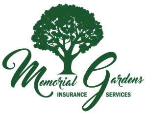 A green tree with the words 'm oray gardens ' written in it.