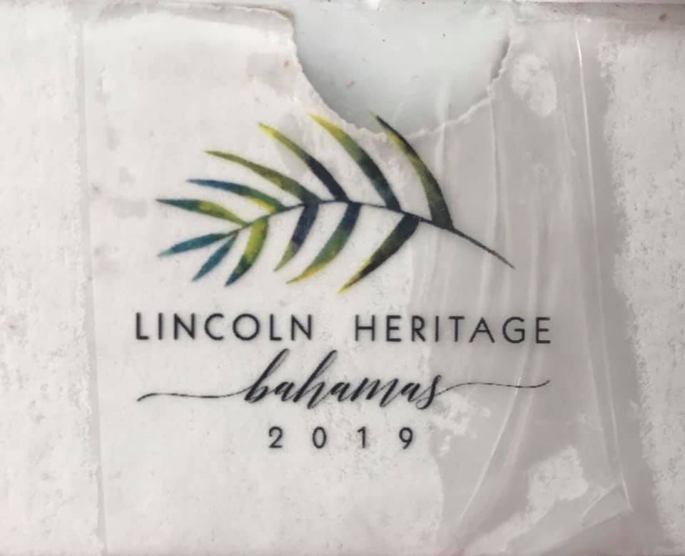 A close up of the lincoln heritage logo